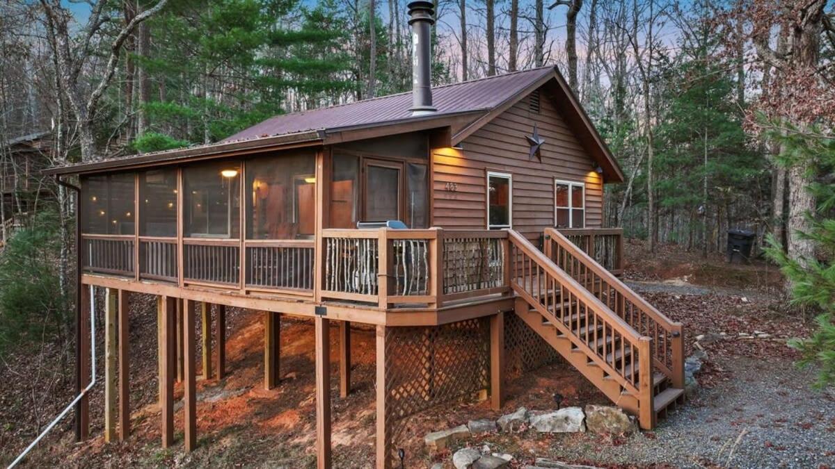Mountain Views Hot Tub Firepit Close To Town ブルーリッジ山脈 エクステリア 写真